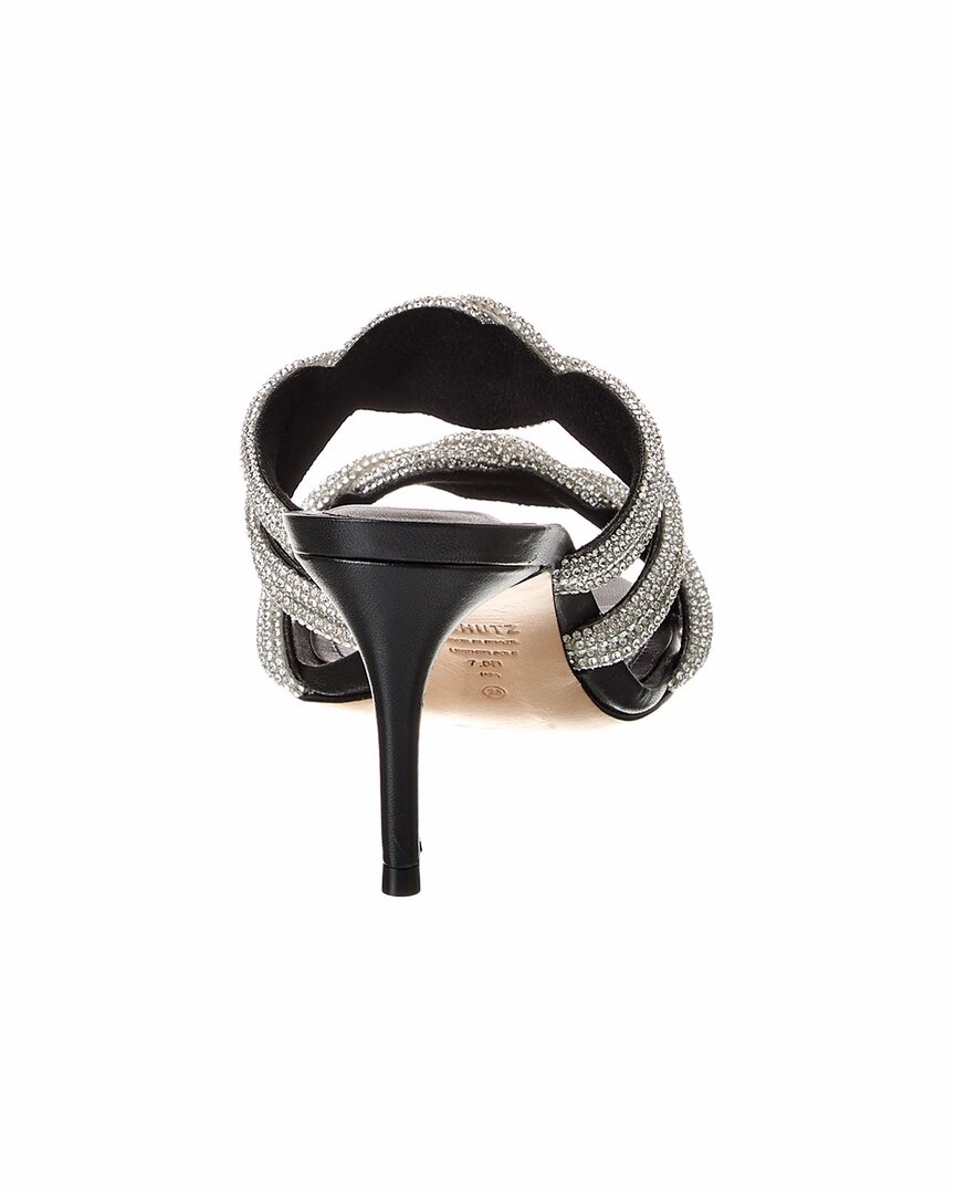 Schutz Jocelyn Mule Leather Sandal