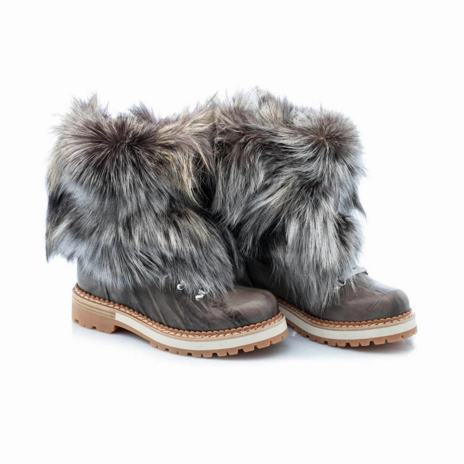 Seicento Boots In Grey