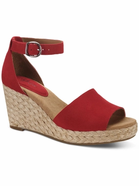 Seleeney Womens Slingback Open-Toe Wedge Sandals Womens Beach Sandals special deal