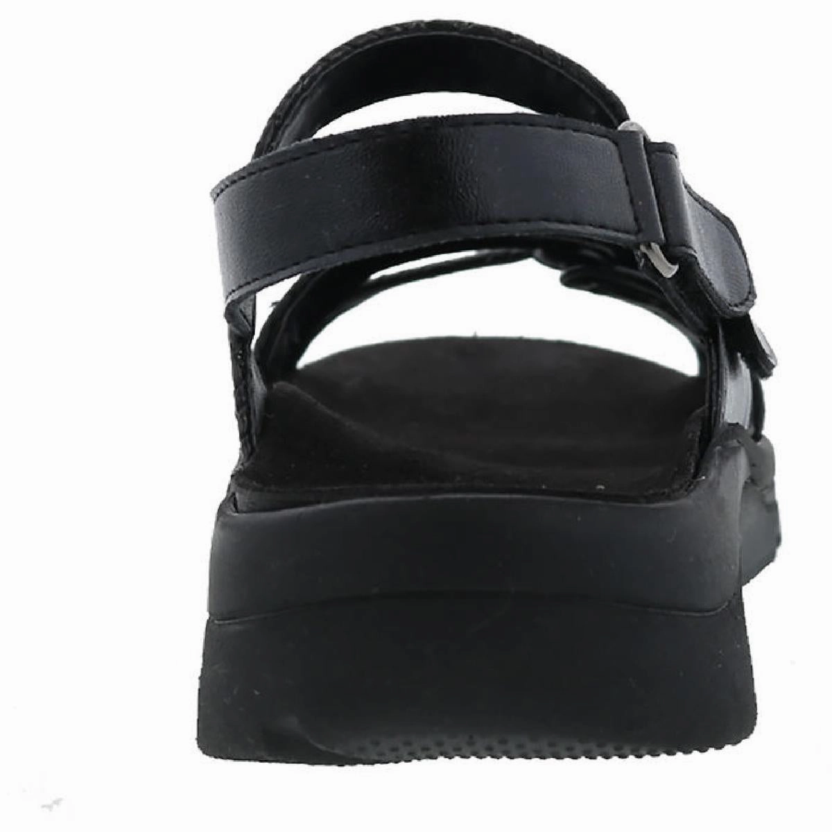 Serenity Womens Faux Leather Slingback Sport Sandals