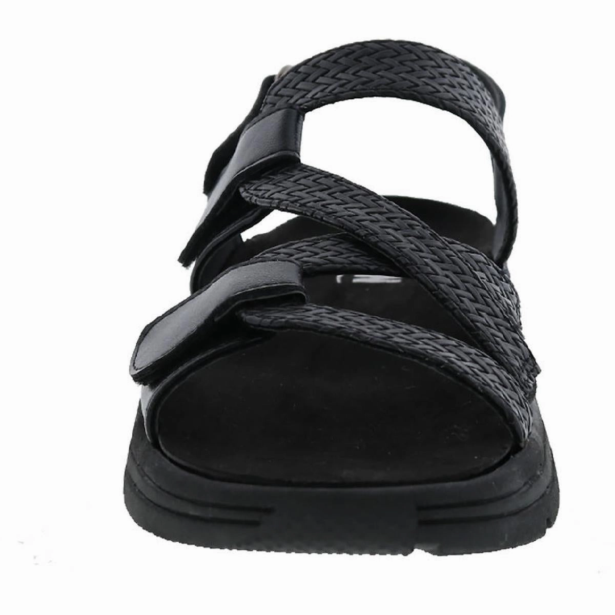 Serenity Womens Faux Leather Slingback Sport Sandals