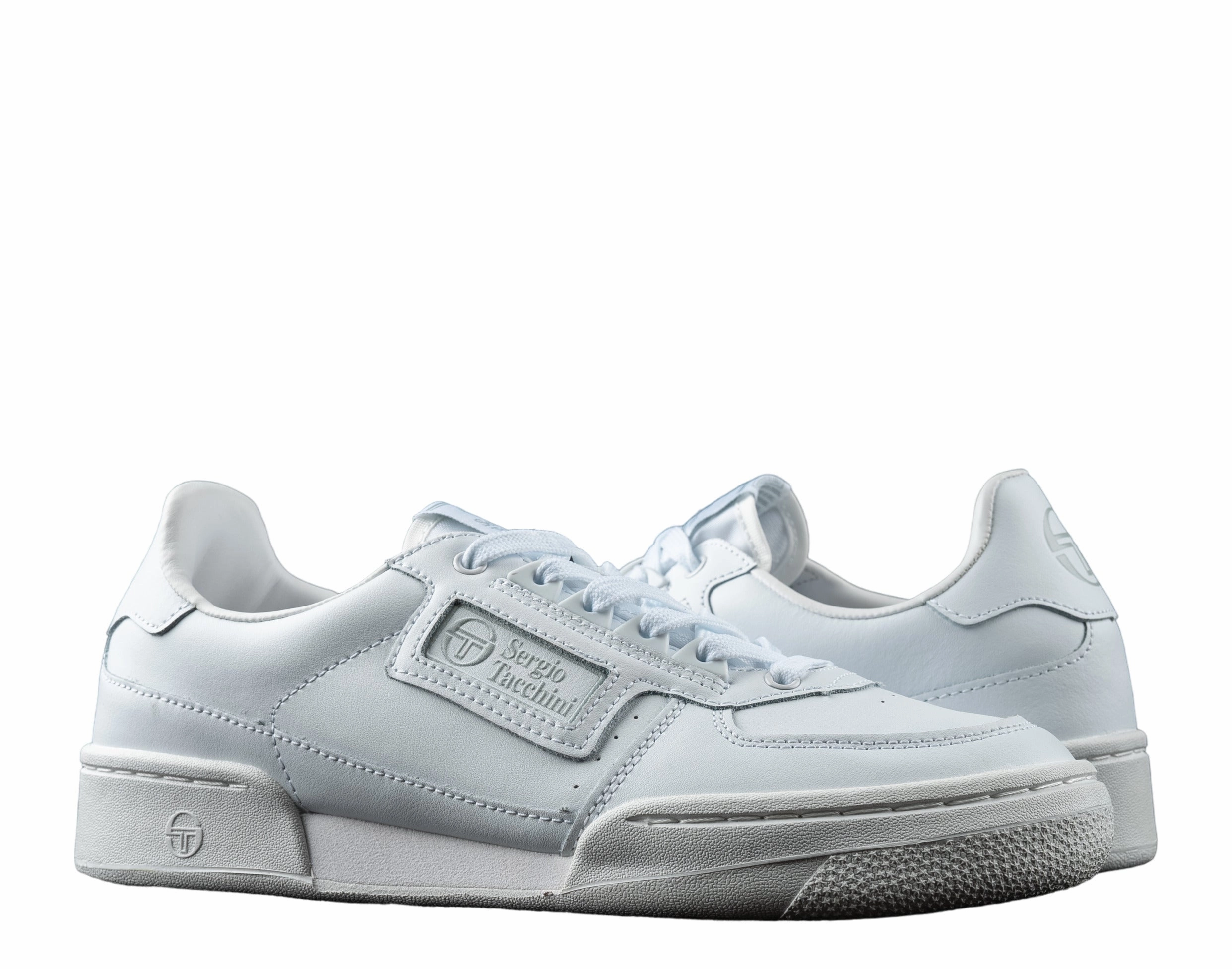 Sergio Tacchini New Young Line Triple White Men's Tennis Sneakers CS2270000-000 Mens Athletic Shoes clearance sale