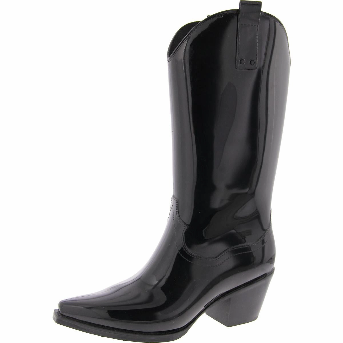 Shallow Womens Tall Pointed Toe Rain Boots