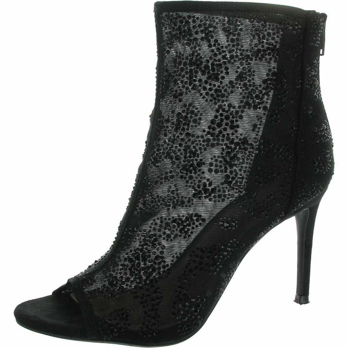 SHAY Womens Laceless Man Made Ankle Boots