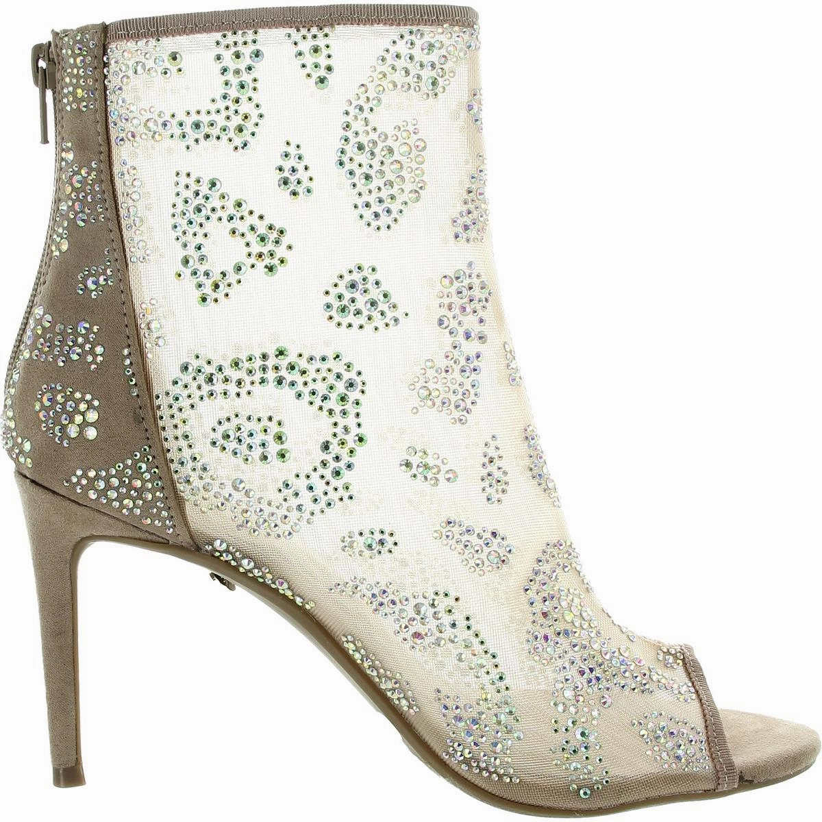 SHAY Womens Laceless Man Made Ankle Boots