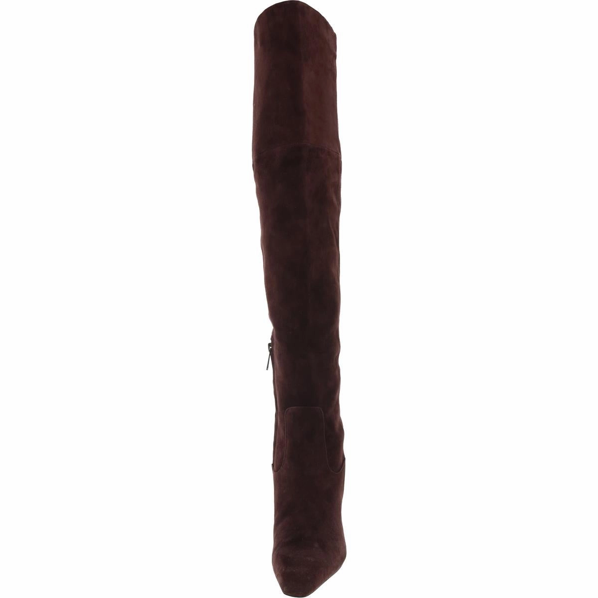 Shea Womens Wide Calf Suede Over-The-Knee Boots