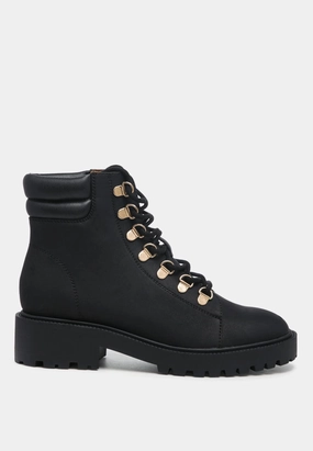 shirly soft leather lace-up boots Womens Casual Boots clearance