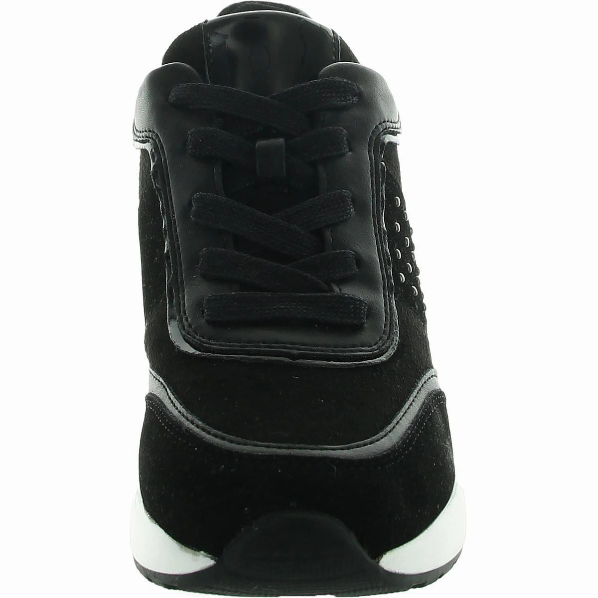 SHORE Womens Lace-Up Faux Leather Shooties