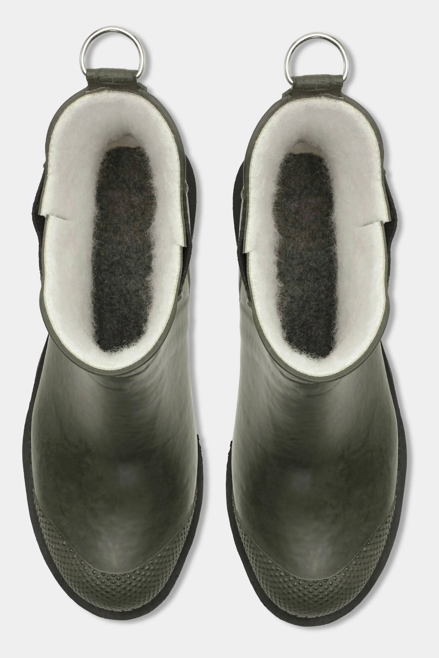 Short Waterproof Rubber Boot In Army