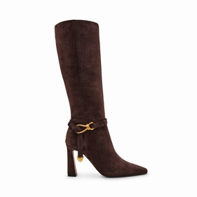 Sirrens Boot BROWN SUED Womens Boots & Booties promotion