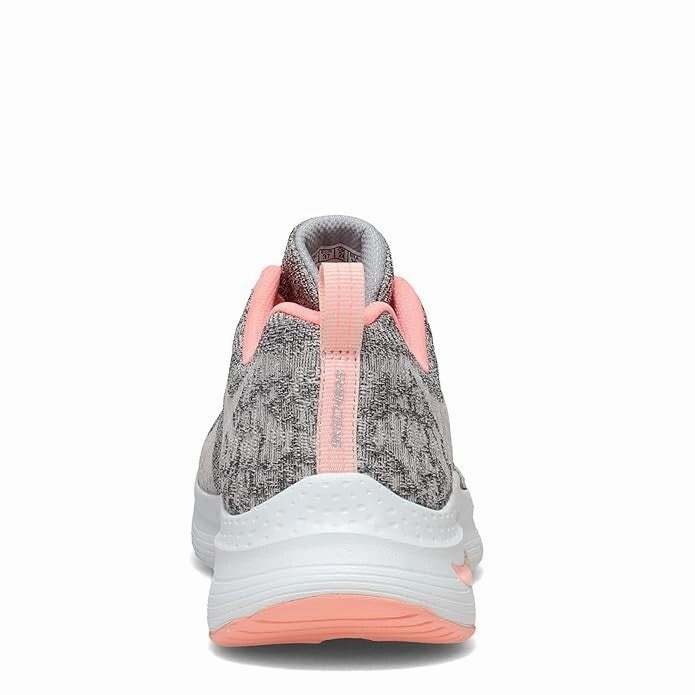 Skechers Arch Fit Comfy Wave Sneakers Women's US 6 Gray Lifestyle Shoes EEE4219