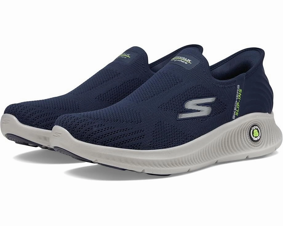 Skechers Go Walk Anywhere 216301-NVY Men 11.5 The Tourist Slip-ins Shoes ZOGG142 Mens Athletic Shoes clearance sale