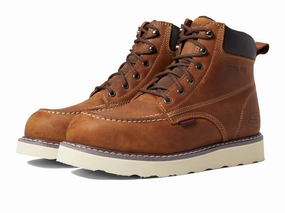 Skechers Kadmiel Truett 200121-CDB Mens US 10.5 Brown Leather Work Boots EEE4093 Buy Mens Chukkas online shop