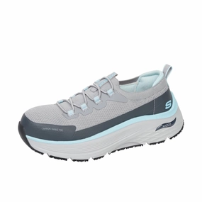 Skechers Max Cushioning Arch Fit 2.0 Women Gray Nixx Comp Toe Work Shoes ZOGG124 Womens Athletic Footwear online shop