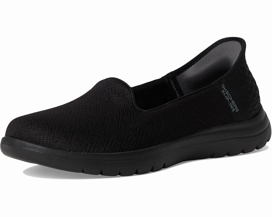 Skechers On-The-Go Flex 136542-BBK Sneakers Women's US 10 Black Slip-Ins ZOGG160