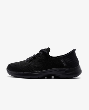 Skechers Slip-ins: Go Walk 6 Lovely Day 124568-BBK Women 9.5 Black Shoes EEE4377 Womens Athletic Footwear online shop