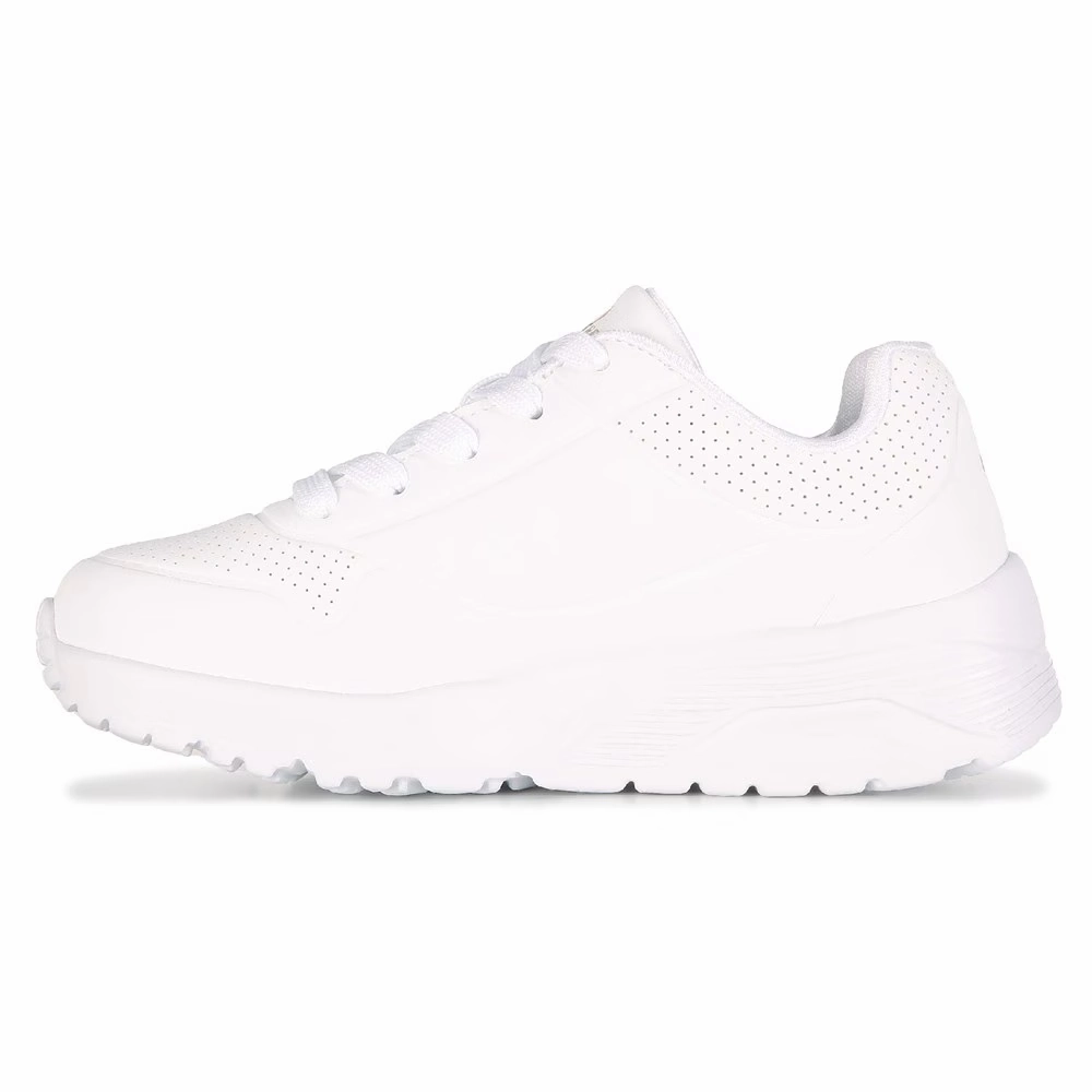 Skechers X Jgoldcrown Uno Lite 314067L-WTGD Sneaker Kid 12.5 White Casual ZPO534 (White,12.5)
