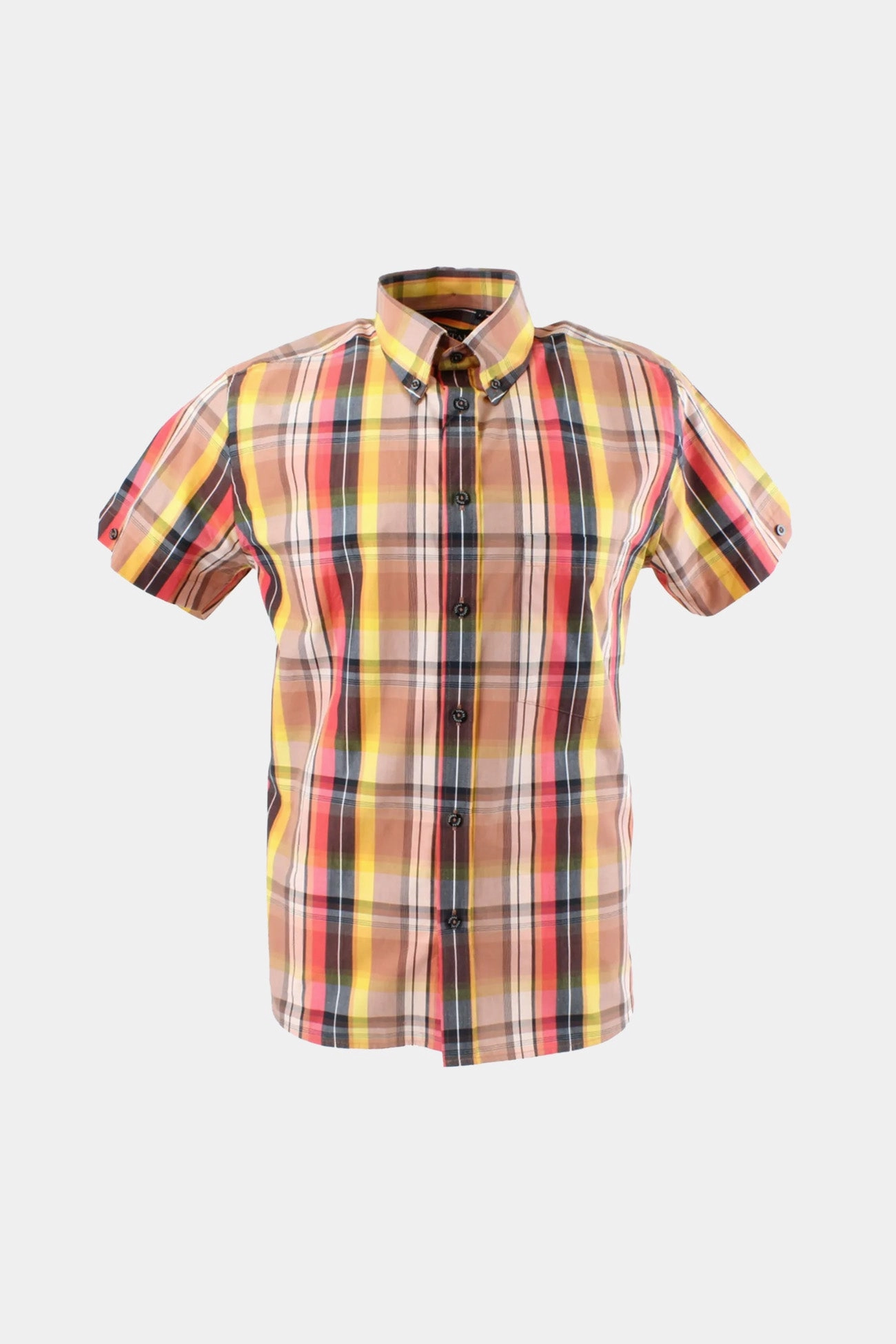 Slim Fit Check Spice - Shirt