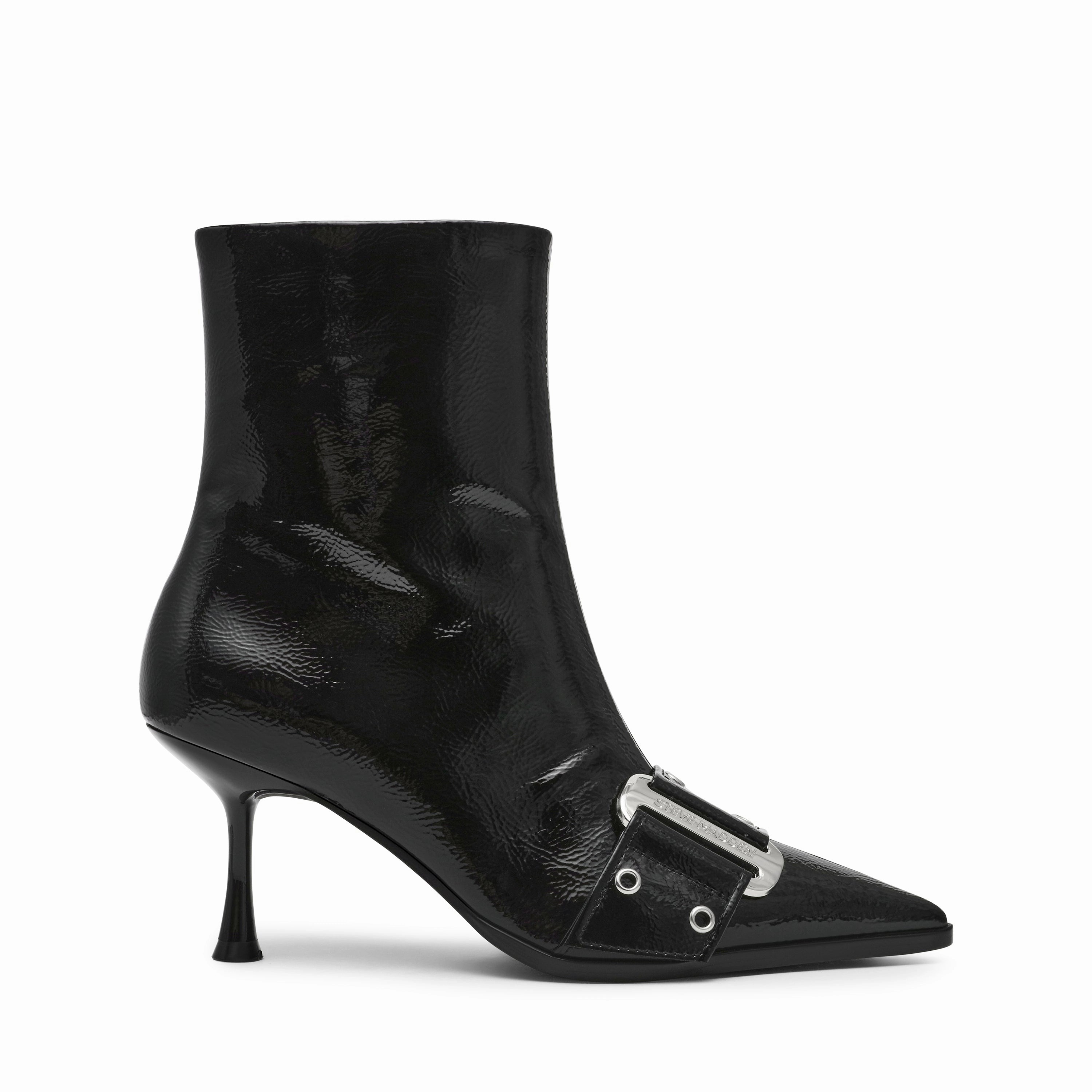 Slinger Bootie BLACK CRINKLE PATENT Womens Boots & Booties promotion