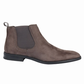 Slip On Suede Leather Lined Chelsea Ankle Shoes Sale on Mens Chukka Footwear
