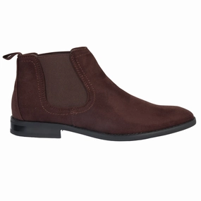 Slip On Suede Leather Lined Chelsea Ankle Shoes Sale on Mens Chukka Footwear