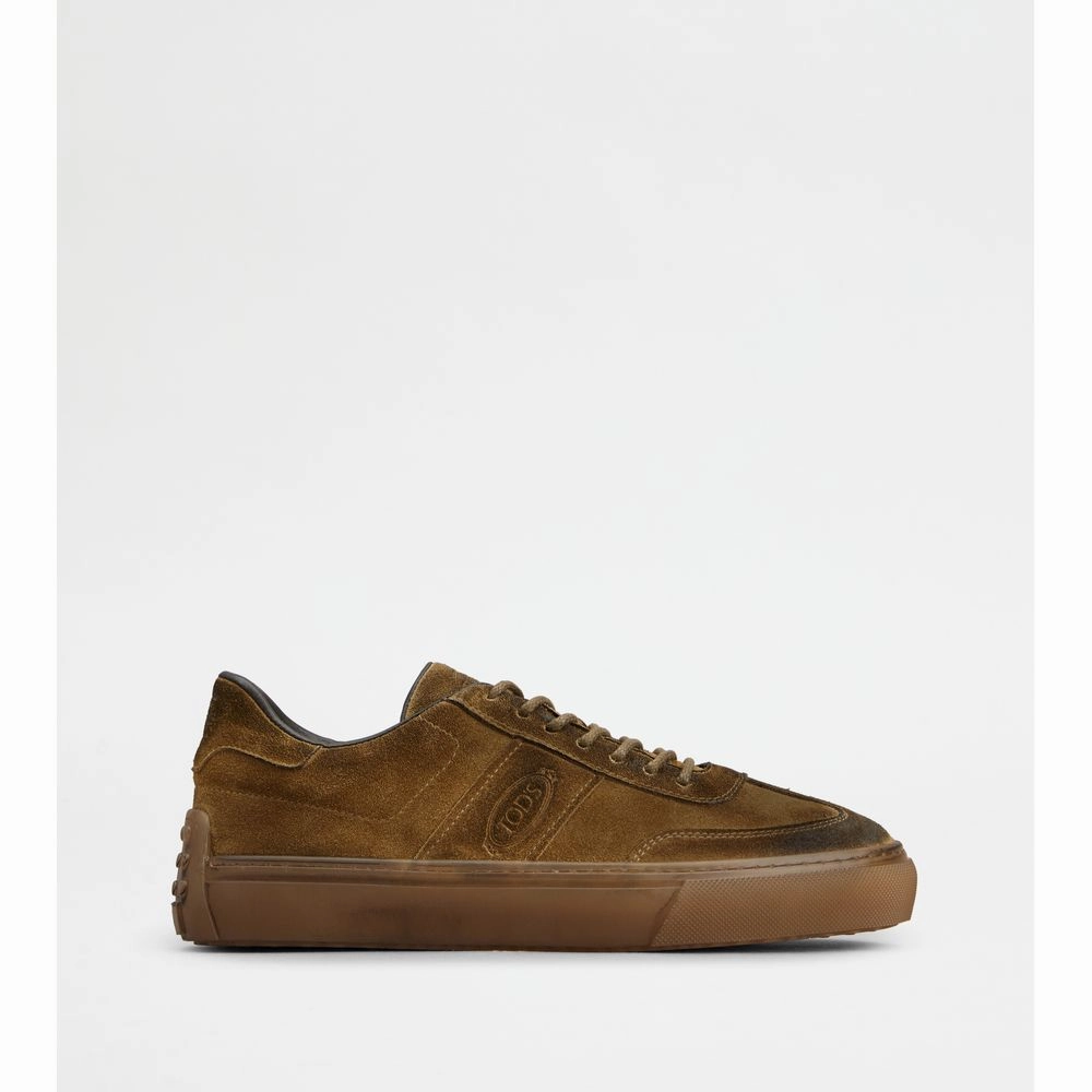Sneakers in Leather Cheap Mens Athletic Sneakers