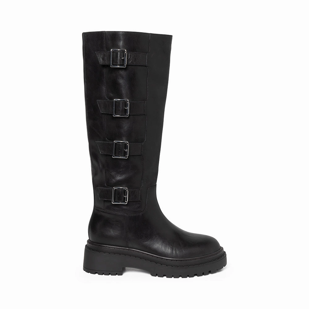 Solo Boot BLACK LEATHER Womens Boots & Booties promotion