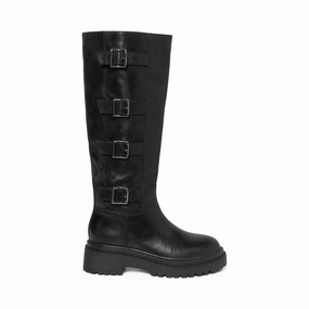 Solo Boot BLACK LEATHER Womens Boots & Booties promotion