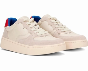 Soludos Roma Sneaker Women's US 9 White Red Leather Lifestyle Shoes RHS2415 Womens Athletic Footwear online shop