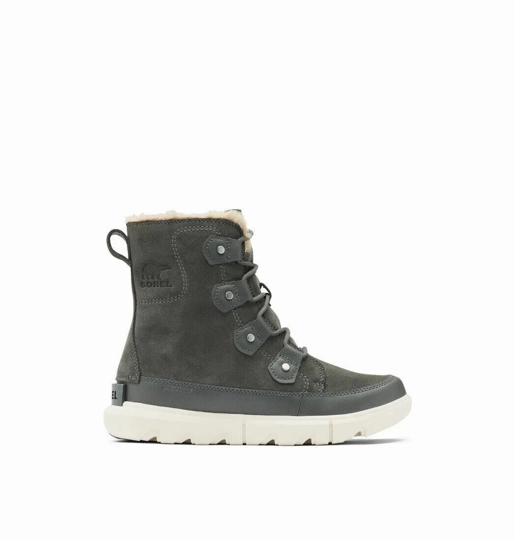 Sorel Explorer II Joan Women's 10 Grill Fawn Faux Fur Lined Winter Boots KHD618 Top-rated Womens Boots outlet