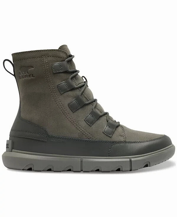 Sorel Explorer Next Ii Men's US 8.5 Quarry Grill Suede Waterproof Boots KHD017