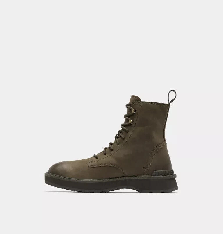 Sorel Hi-Line 2009511 Men's US 11.5 Green Leather Waterproof Ankle Boots ZPO2818