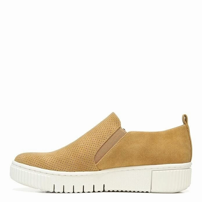 Soul Naturalizer Turner Sneakers Women 8.5 Beige Faux Nubuck Casual Shoes FZP410