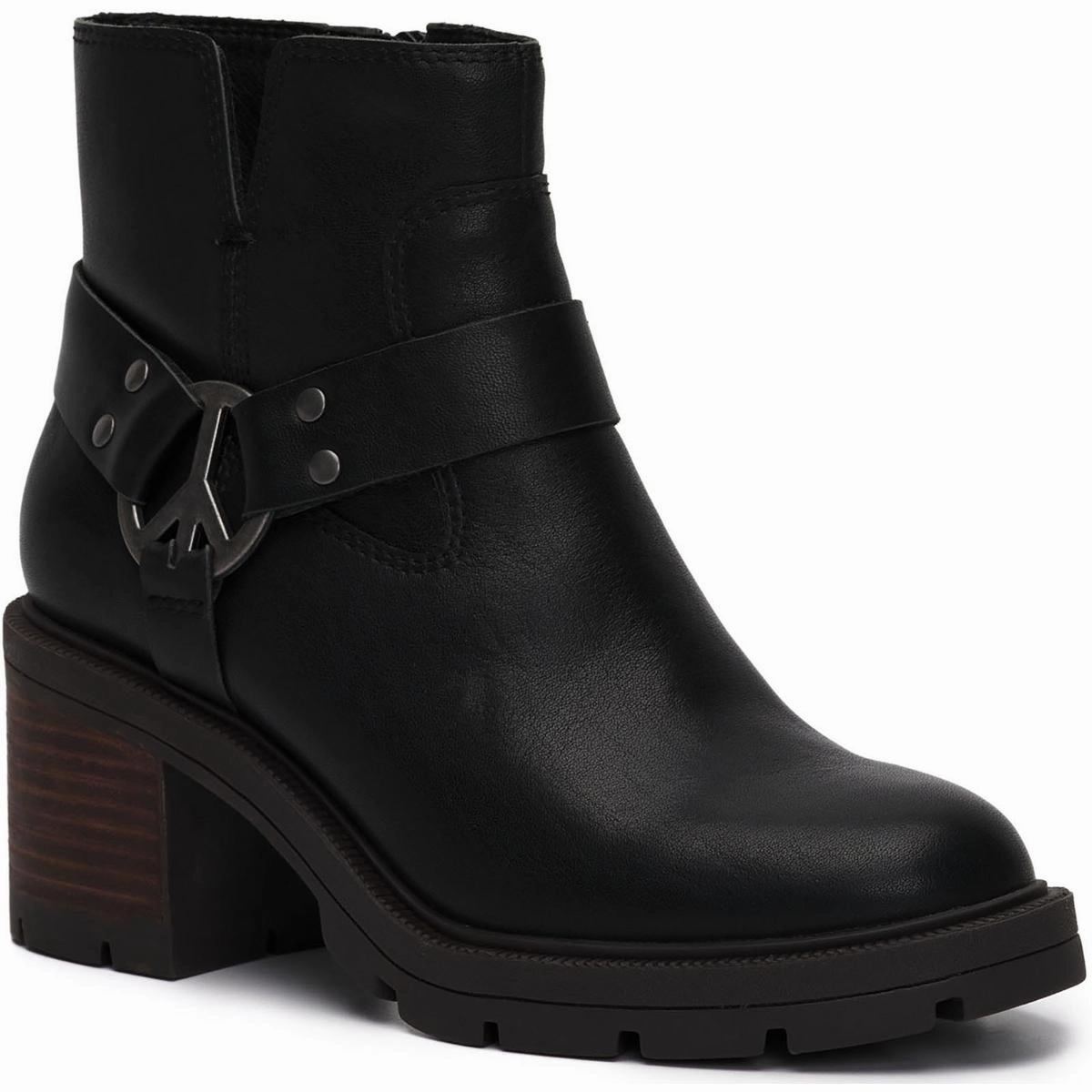 Soxton  Womens Leather Pull On Booties Hot sale Womens Boots