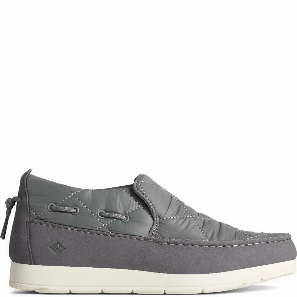 Sperry Moc-Sider STS-87050 Sneakers Women's 7 Gray Slip-On Casual Shoes KHD688