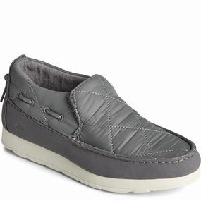 Sperry Moc-Sider STS-87050 Sneakers Women's 7 Gray Slip-On Casual Shoes KHD688 Womens Athletic Footwear online shop