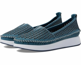Spring Step Emerson Women's EU 39 (US 8.5) Blue Leather Slip-On Shoes ZPO1020 Womens Athletic Footwear online shop