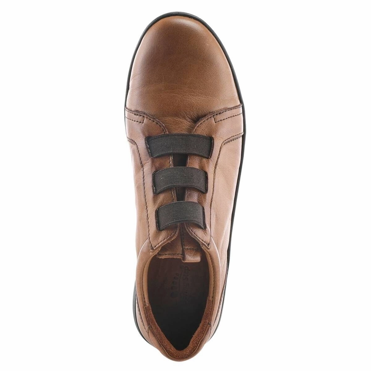 Spring Step Pinna Women US 6.5-7 Camel Brown Leather Slip-On Casual Shoes KHD752