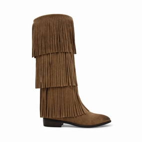Spur Boot TAUPE SUEDE Womens Boots & Booties promotion