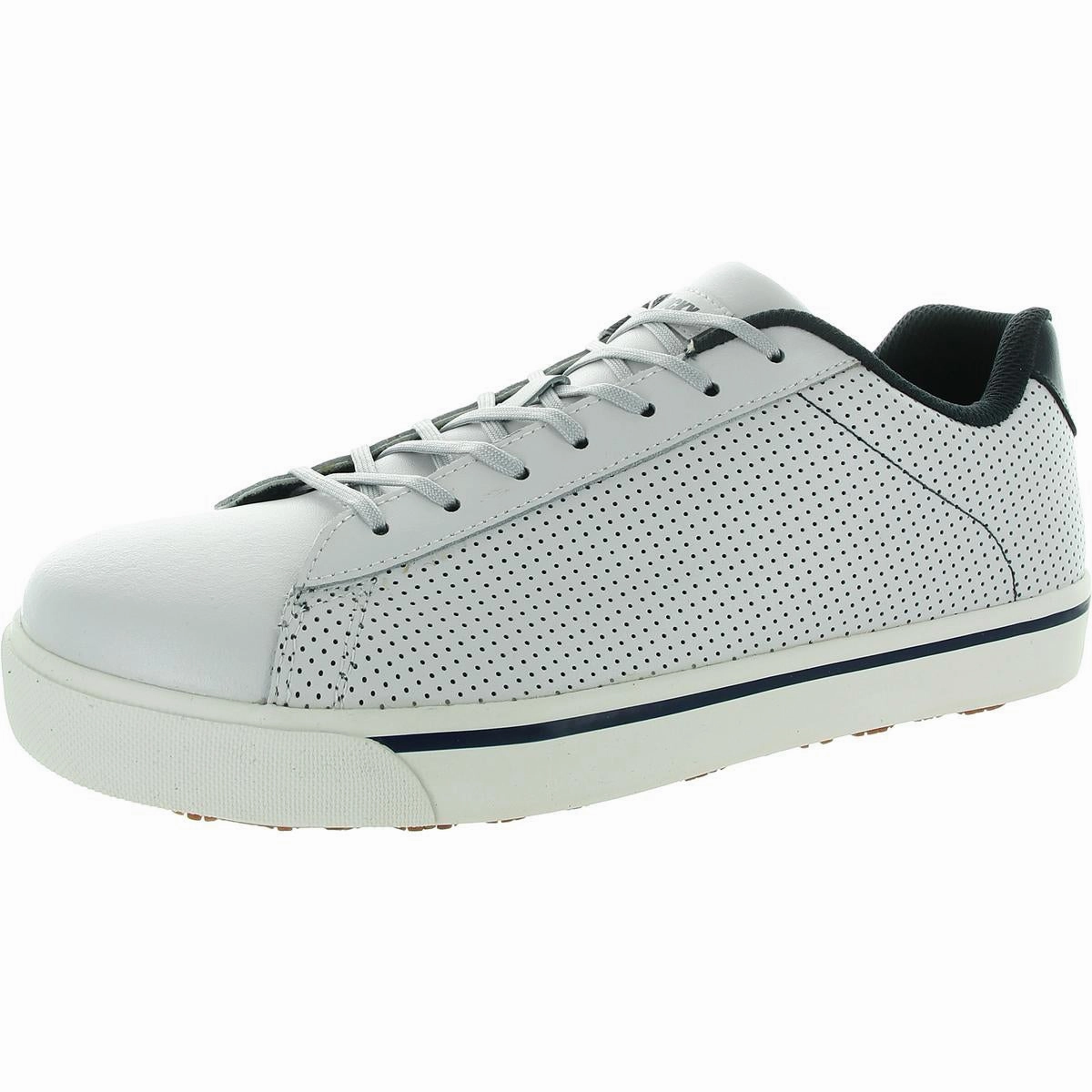 SR Casuals Mens Composite Toe Leather Work & Safety Shoes Cheap Mens Athletic Sneakers