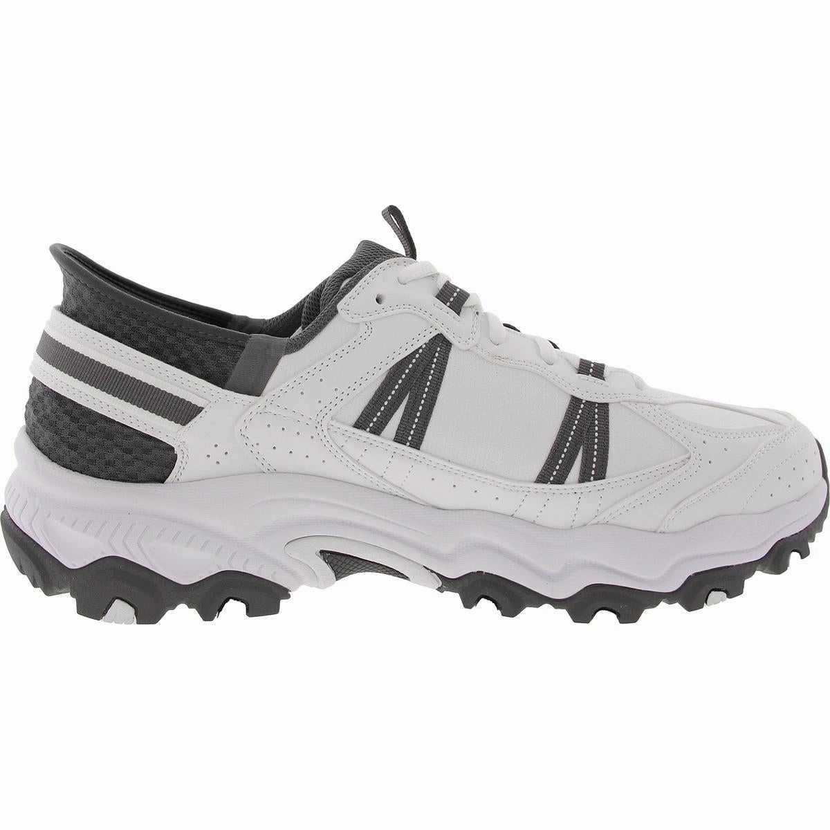 Stamina At-Swift Fusion Mens Memory Foam Faux Leather Running & Training Shoes