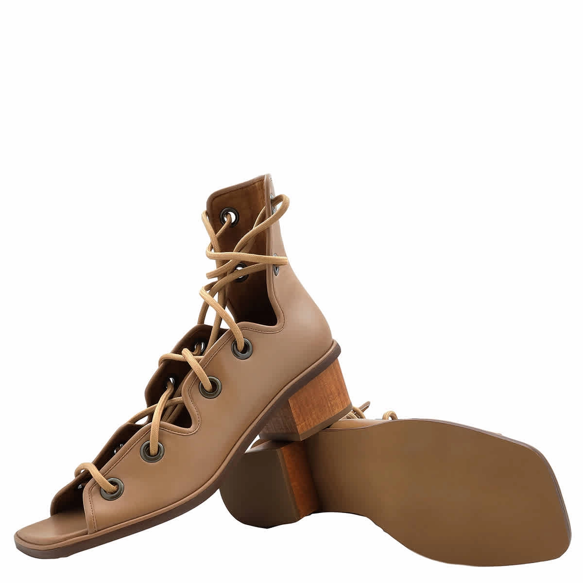 Stella Mccartney Maia Soft Camel Strap Sandals