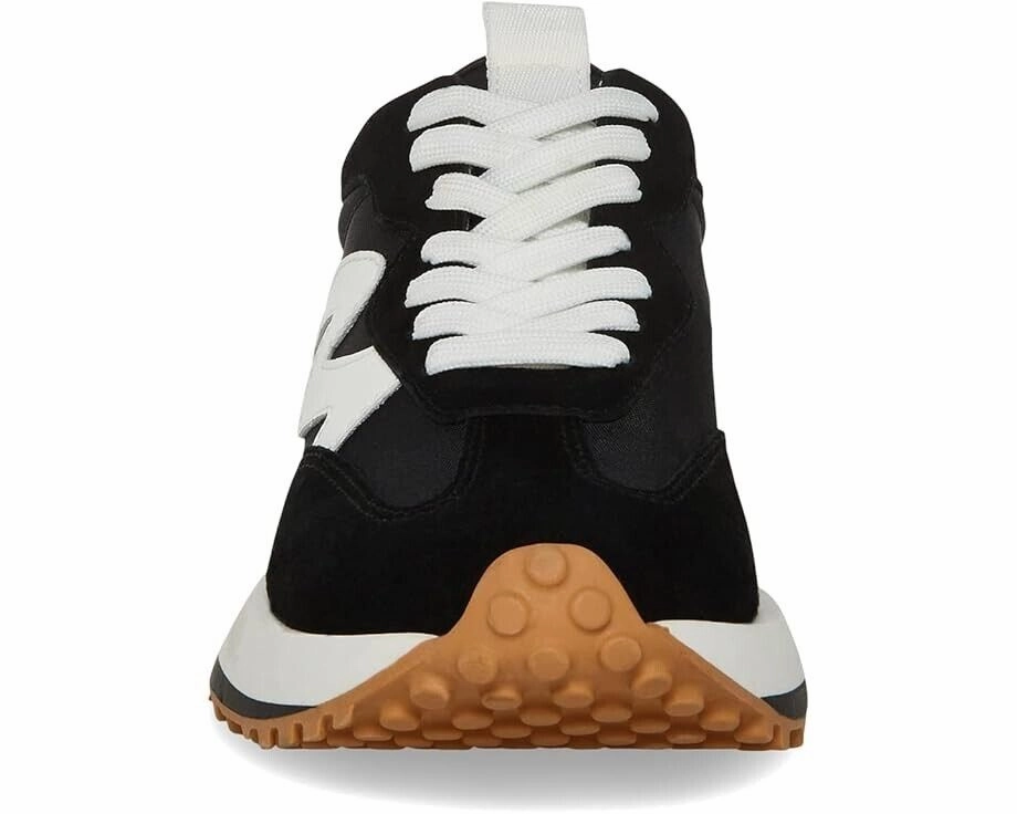 Steve Madden Campo CAMP08S1 Sneakers Women's Size 9.5 Black White Shoes ZPO2283