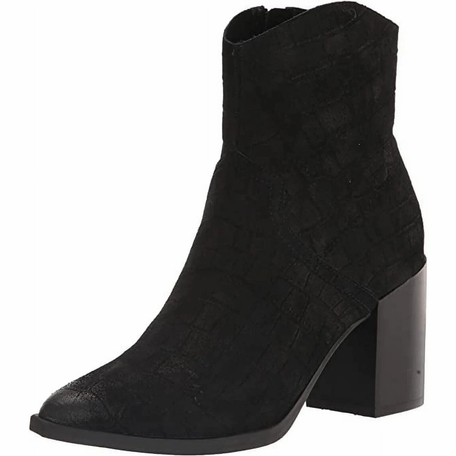 Steve Madden Cate Boots Women's US 9 Black Pointed Toe Block Heel Bootie KHD397 Top-rated Womens Boots outlet