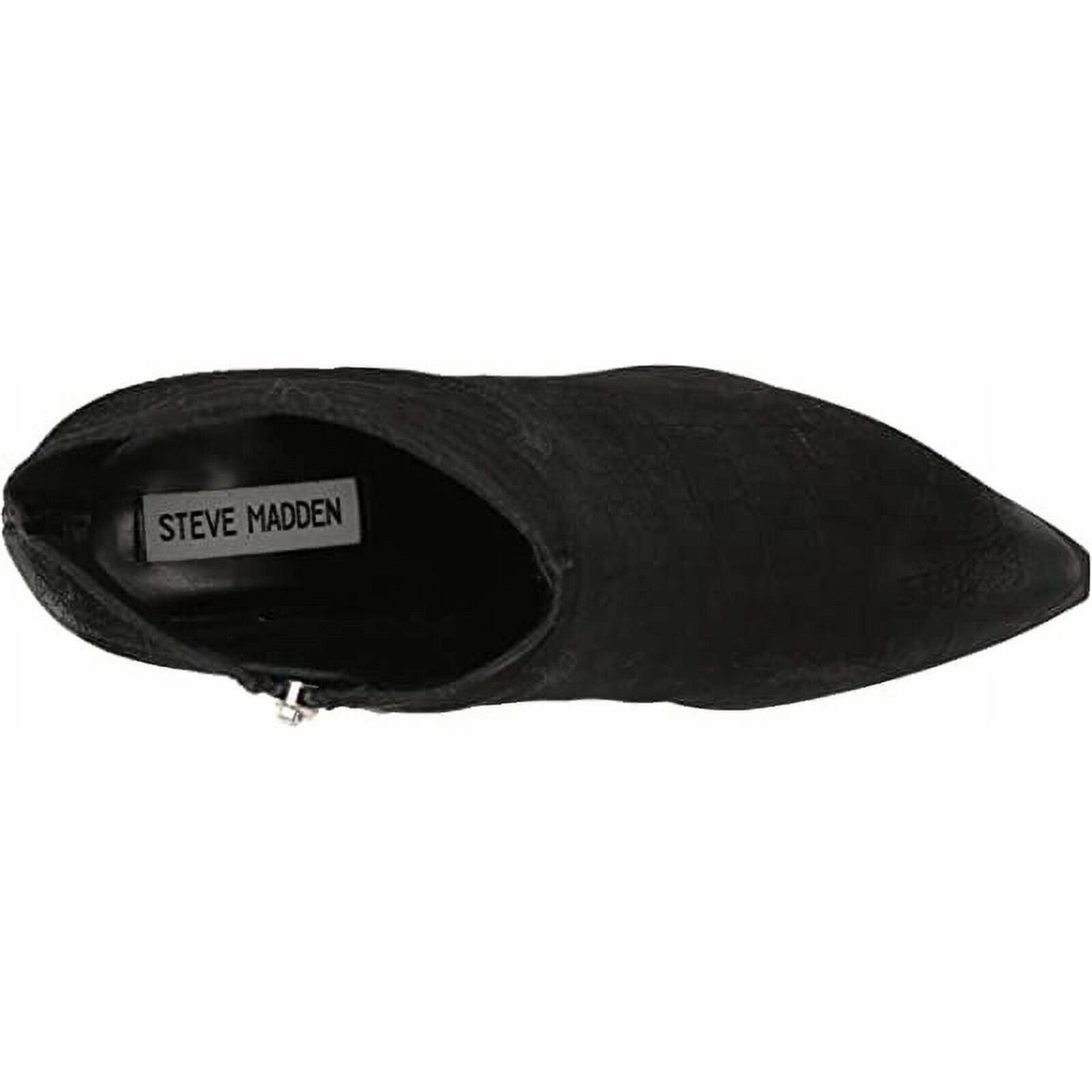 Steve Madden Cate Boots Women's US 9 Black Pointed Toe Block Heel Bootie KHD397