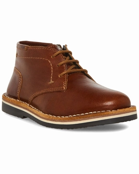 Steve Madden Tharkeen Leather Boot Discount Boys Footwear online