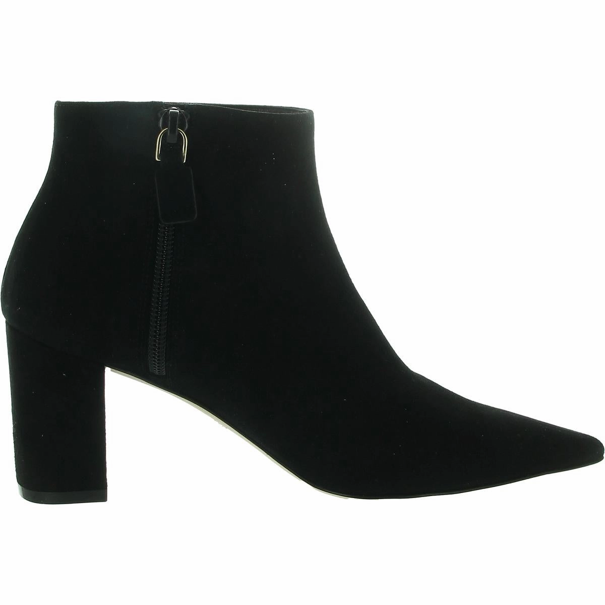 Stuart 75 Womens Zipper Suede Booties