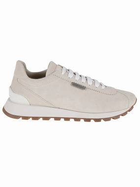 Suede Runners With Shiny Monili Label Womens Athletic Footwear online shop