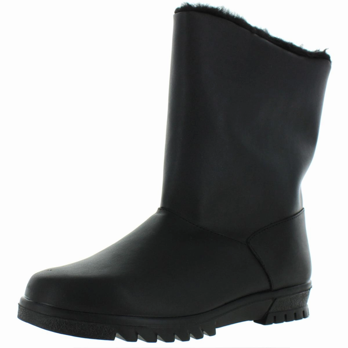 Summit Womens Mid-Calf Sherpa Lined Winter Boots Hot sale Womens Boots