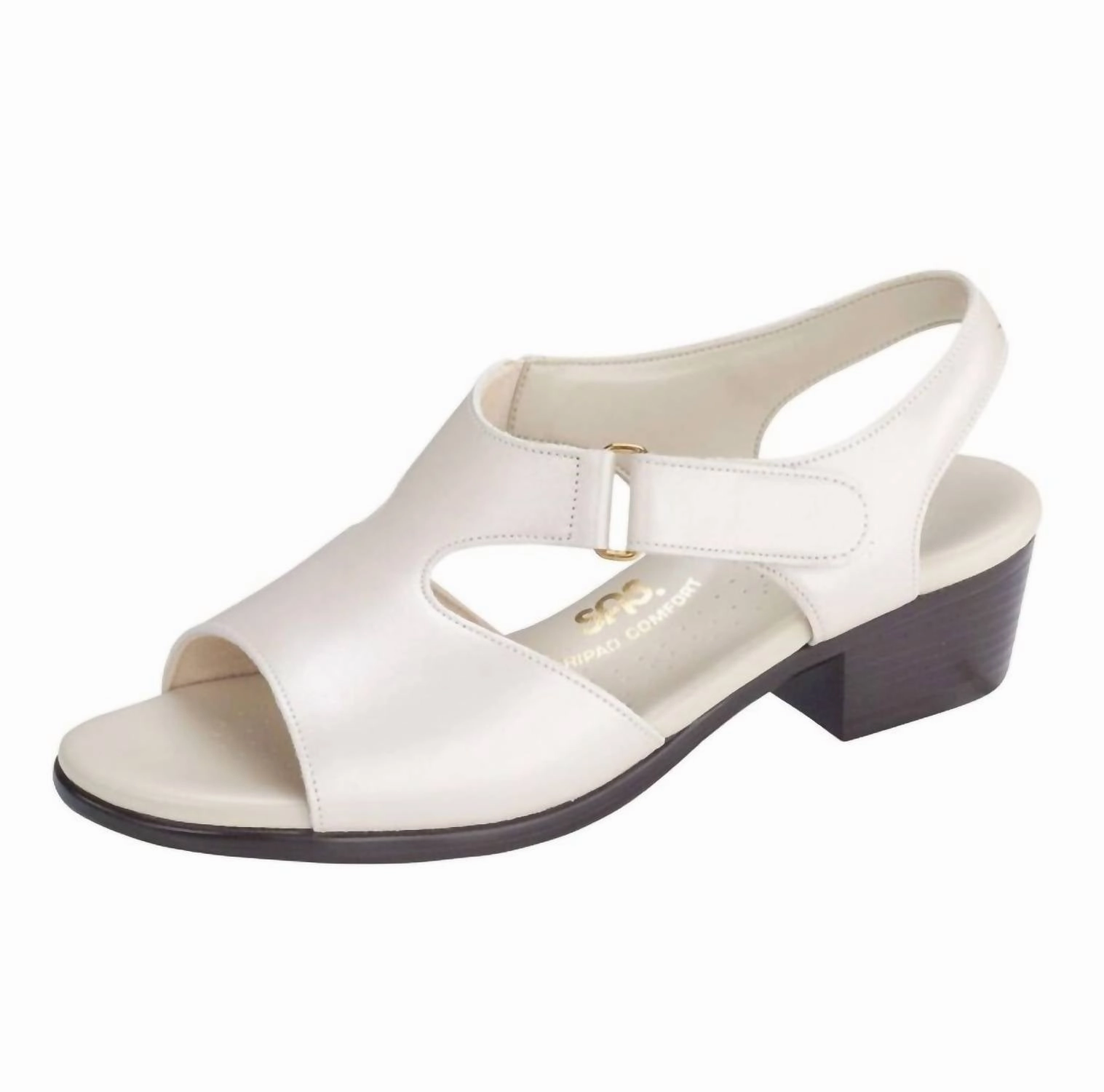 Suntimer Sandal - Narrow In Pearl Bone